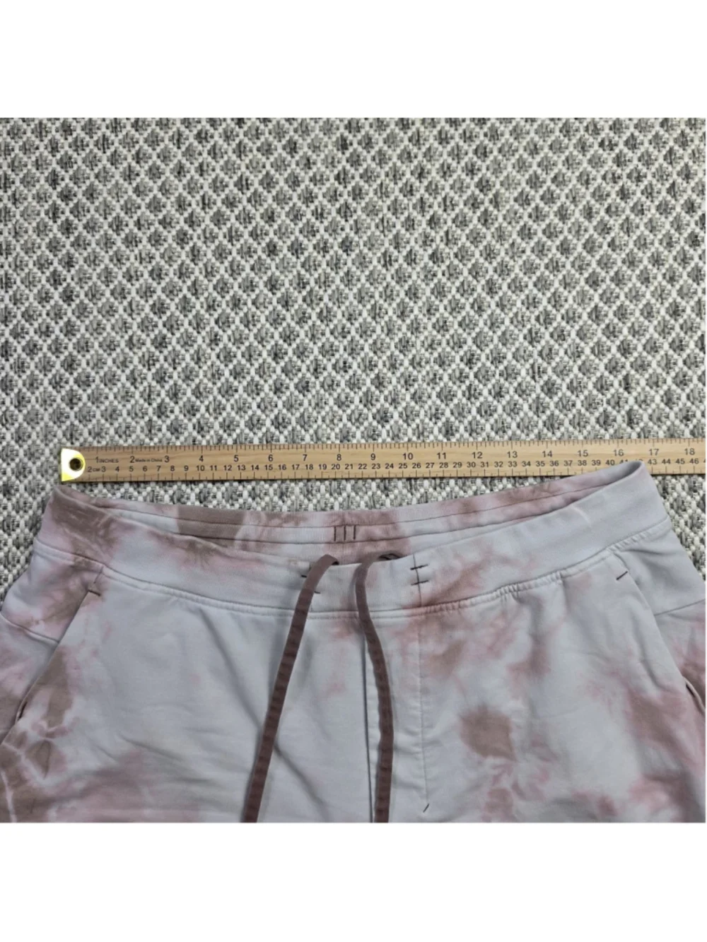 Lululemon City Sweat Jogger Earth Dye Tie Dye French Terry Zip Pocket Men’s XL
